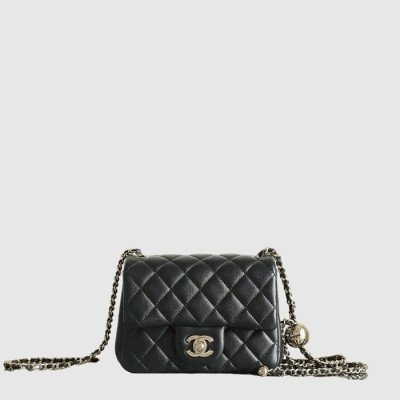 샤넬 여성 골든볼 플랩백 쁘띠삭 - Chanel Womens Golden Ball Flap Bag Petite Sac - chb16673x