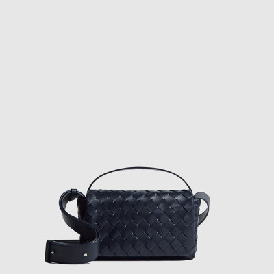 보테가 베네타 여성 미니 인트레치아토 플랩 백 - Bottega veneta Womens Mini Intrecciato Flap Bag - bvb16802x