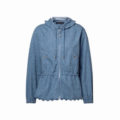 루이비통 여성 후드 모노그램 재킷 - Louis vuitton Womens Hooded Monogram Jacket - lvc16632x