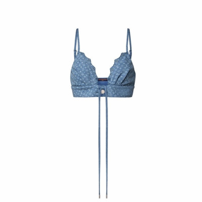 루이비통 여성 모노그램 데님 뷔스티에 - Louis vuitton Womens Monogram Denim Bustier - lvc16652x