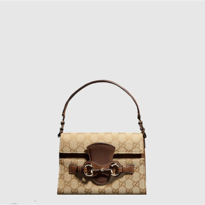 구찌 여성 홀스빗 두오모 스몰 탑 핸들백 - Gucci Womens Horsebit Duomo Small Top Handle Bag - gub17034x