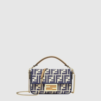 펜디 여성 FF 바게트 미니 백 - Fendi Womens FF Baguette Mini Bag - feb17059x