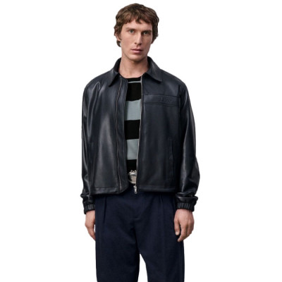 디올 남성 가죽 자켓 - Dior Mens Leather Jacket - dic16664x