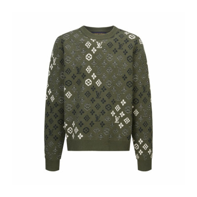 루이비통 남성 라운드 스웨터 - Louis vuitton Mens Round Sweater - lvc16666x