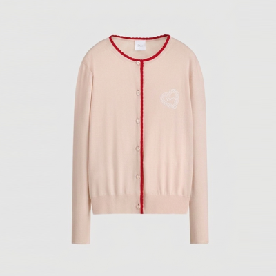 디올 여성 자수 가디건 - Dior Womens Embroidered Cardigan - dic16671x