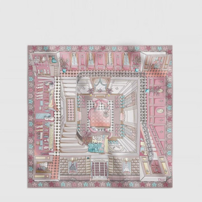 디올 여성 스퀘어 스카프 - Dior Womens Square Scarf - acc8735x