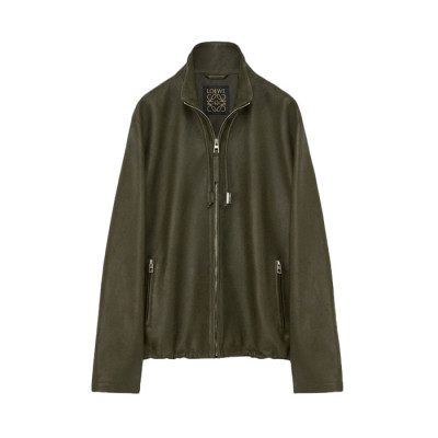 로에베 남성 가죽 자켓 - Loewe Mens Leather Jacket - loc16698x