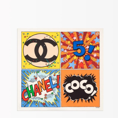 샤넬 여성 스퀘어 스카프 - Chanel Womens Square Scarf - acc8753x