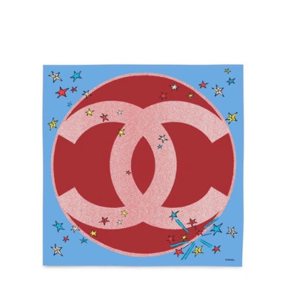 샤넬 여성 스퀘어 스카프 - Chanel Womens Square Scarf - acc8767x