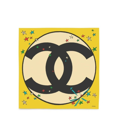 샤넬 여성 스퀘어 스카프 - Chanel Womens Square Scarf - acc8768x