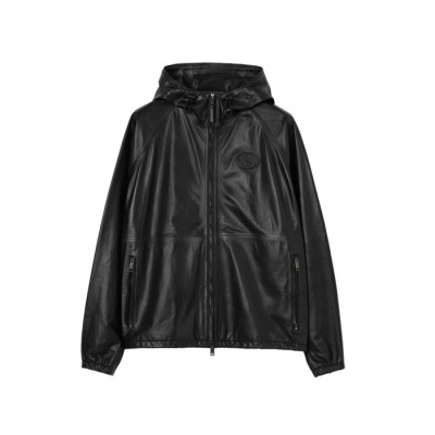 버버리 남성 가죽 자켓 - Burberry Mens Leather Jacket - buc16725x