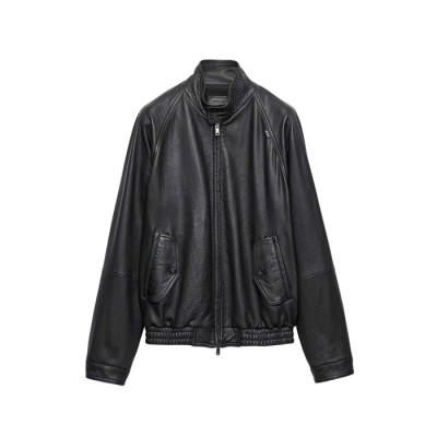 톰브라운 남성 가죽 자켓 - Thom Browne Mens Leather Jacket - thc16728x