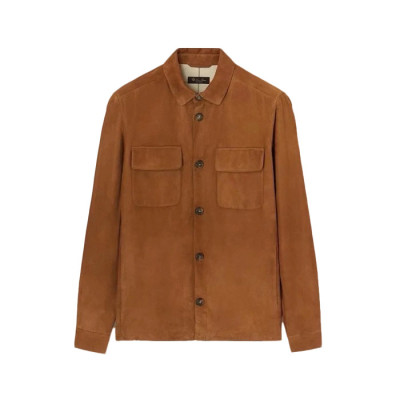 로로피아나 남성 가죽 자켓 - Loro Piana Mens Leather Jacket - lpc16729x