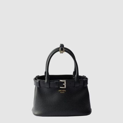 프라다 여성 더블 벨트 토트백 1BA502 - Prada Womens Double Belt Tote Bag - prb17142x