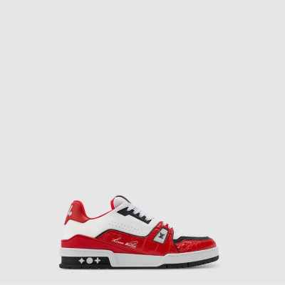 루이비통 남/녀 LV 트레이너 스니커즈 - Louis vuitton Unisex LV Trainer Sneaker - lvs14653x