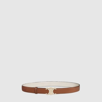 셀린느 여성 트리옹프 버클 리버시블 스트랩 - Celine Womens Triomphe Buckle Reversible Strap - bel670x