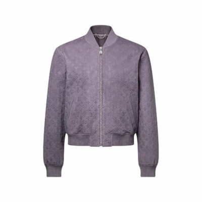 루이비통 남성 가죽 블루종 - Louis vuitton Mens Leather Blouson - lvc16770x