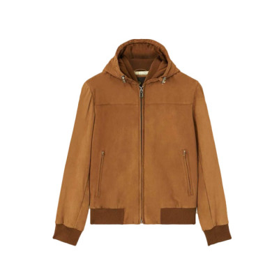 로로피아나 남성 가죽 봄버 자켓 - Loro Piana Mens Leather Jacket - lpc16771x