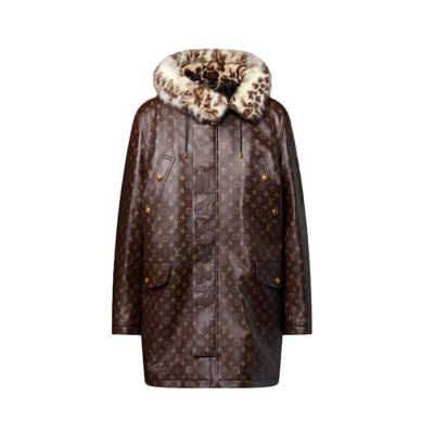 루이비통 남성 가죽 코트 - Louis vuitton Mens Leather Coat - lvc16772x