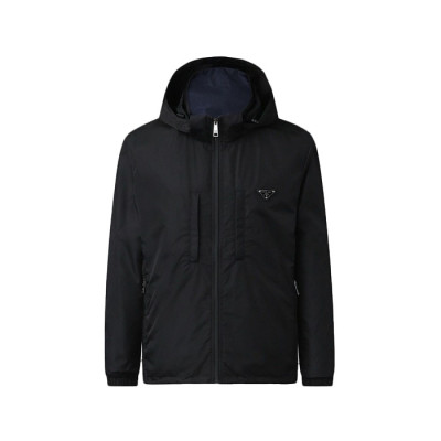 프라다 남성 캐쥬얼 양면 재킷 - Prada Mens Casual Reversible Jacket - prc16780x