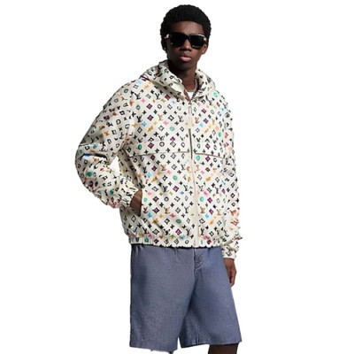루이비통 남성 캐쥬얼 후드 자켓 - Louis vuitton Mens Casual Hooded Jacket - lvc16782x