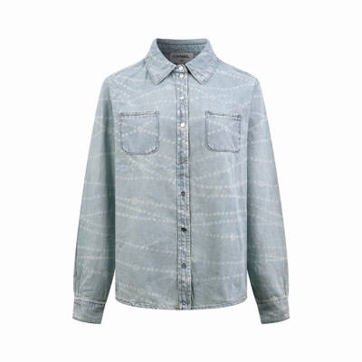 샤넬 여성 클래식 셔츠 - Chanel Womens Classic Shirt - chc16802x