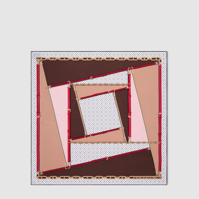 루이비통 여성 마이 LV 체인 스퀘어 스카프 - Louis vuitton Womens My LV Chain Square Scarf - acc8807x