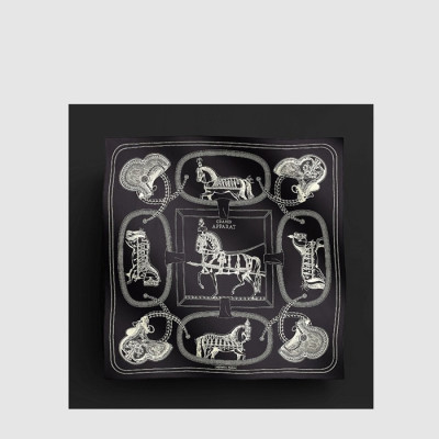 에르메스 여성 그랑 아파라 까레 스카프 - Hermes Womens Brodé Grand Apparat Carré Scarf - acc8945x