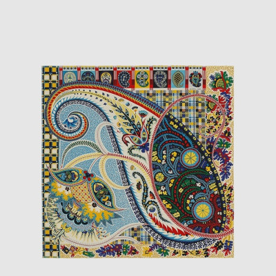 에르메스 여성 페이즐리 블로섬 숄 - Hermes Womens Paisley Blossom Shawl - acc8953x