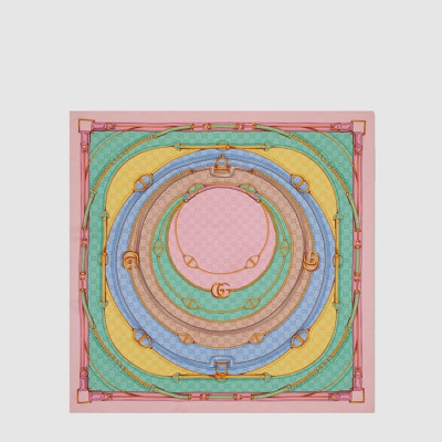 구찌 여성 GG 벨트 프린트 스카프 - Gucci Womens GG Belt Print Scarf - acc8975x
