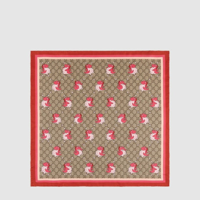 구찌 여성 플로럴 프린트 스카프 - Gucci Womens Floral Print Scarf - acc8987x