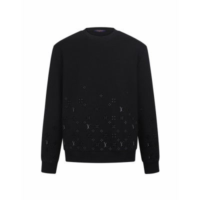 루이비통 남성 라운드 스웨트셔츠 - Louis vuitton Mens Round Sweatshirt - lvc16821x