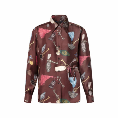 루이비통 여성 실크 셔츠 - Louis vuitton Womens Silk Shirt - lvc16835x