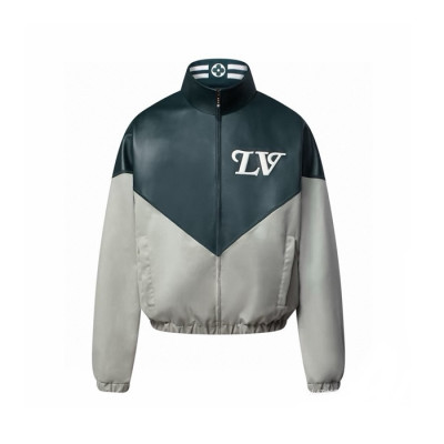 루이비통 남성 가죽 자켓 - Louis vuitton Mens Leather Jacket - lvc16880x
