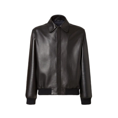 펜디 남성 가죽 자켓 - Fendi Mens Leather Jacket - fec16894x