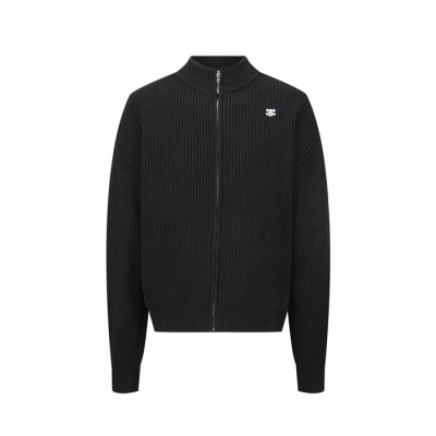 셀린느 남성 집업 니트웨어 - Celine Mens Zip Up Knitwear - cec16954x