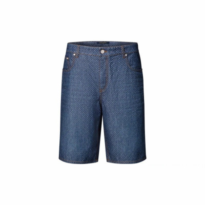 루이비통 남성 데님 쇼츠 - Louis vuitton Mens Denim Shorts - lvc16958x