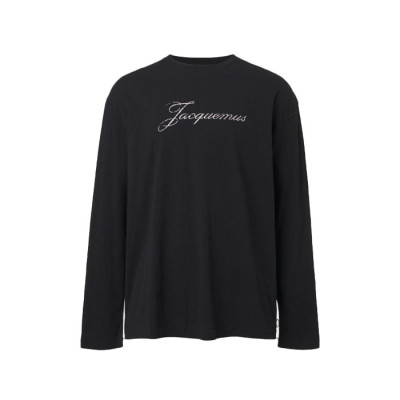 자크뮈스 남성 라운드 긴팔티 - Jacquemus Mens Long Sleeve Tshirt - jac16959x