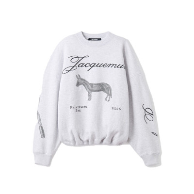 자크뮈스 남성 라운드 맨투맨 - Jacquemus Mens Long Sleeve Tshirt - jac16965x
