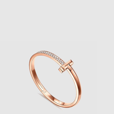 티파니 여성 T1 다이아 뱅글 브레이슬릿 미듐 - Tiffany & Co Womens T1 Diamond Bangle Bracelet Medium - acc9101x