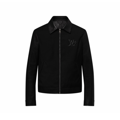 루이비통 남성 가죽 자켓 - Louis vuitton Mens Leather Jacket - lvc16983x