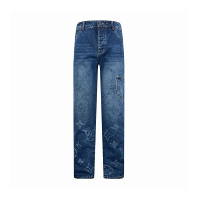 루이비통 남성 트렌디 청바지 - Louis vuitton Mens Trendy Jeans - lvc16997x