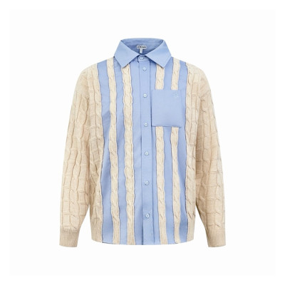 로에베 남성 트렌디 셔츠 - Loewe Mens Trendy Shirt - loc17021x