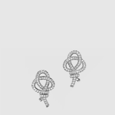 티파니 여성 우븐 키 스터드 이어링 - Tiffany Womens Woven Key Stud Earrings - acc9229x