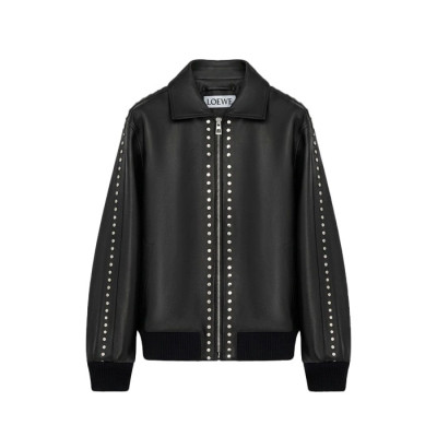 로에베 남성 가죽 자켓 - Loewe Mens Leather Jacket - loc17022x
