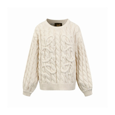 로에베 여성 라운드 스웨터 - Loewe Womens Round Sweater - loe17031x