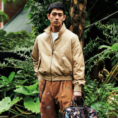 루이비통 남성 가죽 자켓 - Louis vuitton Mens Leather Jacket - lvc17038x