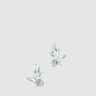 티파니 여성 올리브 리프 이어링 - Tiffany Womens Olive Leaf Earring - acc9300x
