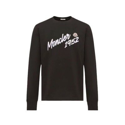몽클레어 남성 라운드 긴팔티 - Moncler Mens Round Tshirt - moc17115x