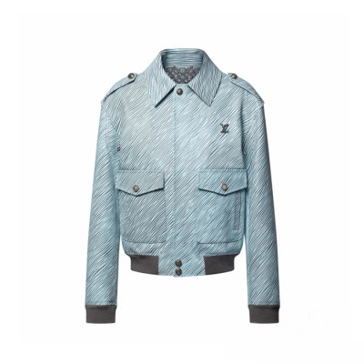 루이비통 남성 가죽 자켓 - Louis vuitton Mens Leather Jacket - lvc17129x